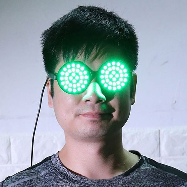 led light glasses cool performance props adjustable for bar party nightclub stage xrq88, White;black
led light glasses cool performance props adjustable for bar party nightclub stage xrq88, White;black