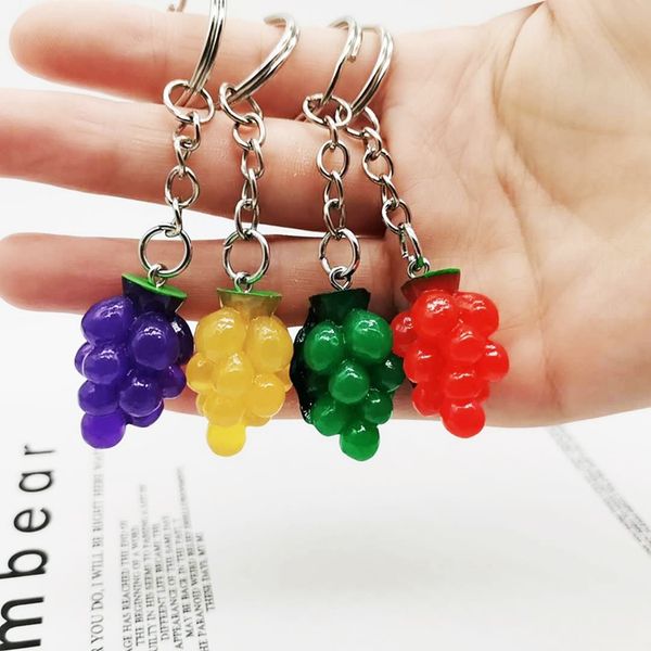 5pcs 3d simulation grape key chains creative keyrings key holder car bag accessories ring gifts, wholesale, Silver
5pcs 3d simulation grape key chains creative keyrings key holder car bag accessories ring gifts, wholesale, Silver