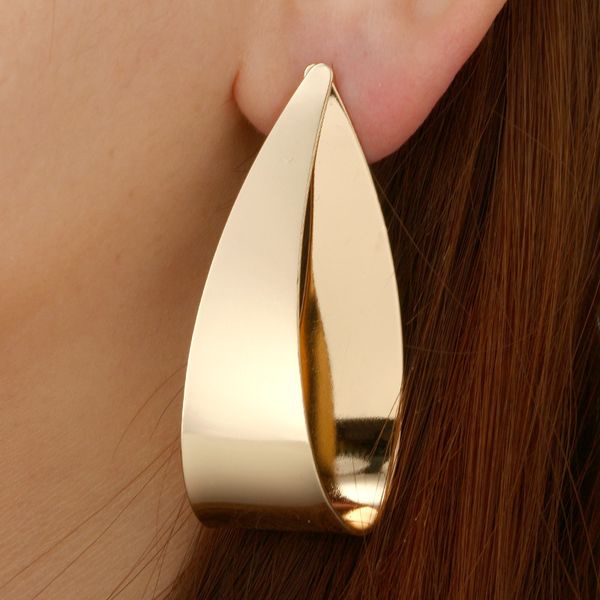hip hop alloy dangle earrings hyperbole water drop gold fashion earrings for women jewelry, Silver
hip hop alloy dangle earrings hyperbole water drop gold fashion earrings for women jewelry, Silver