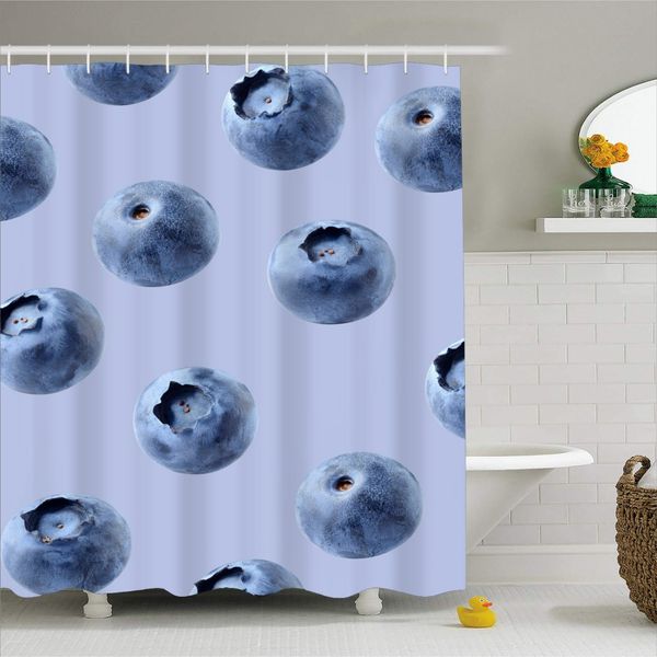 blueberry/tomato hanging curtain waterproof mold proof polyester shower curtain for home bathroom block the view 1 piece 180x180
blueberry/tomato hanging curtain waterproof mold proof polyester shower curtain for home bathroom block the view 1 piece 180x180
