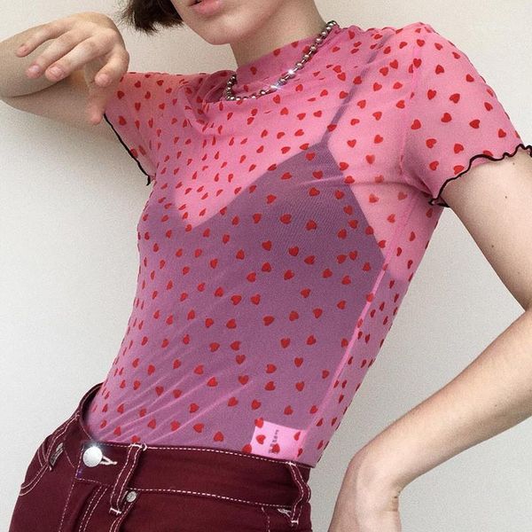 tshirts short sleeve natural color casual tshirts mesh sheer womens tshirts polka dot print designer, White
tshirts short sleeve natural color casual tshirts mesh sheer womens tshirts polka dot print designer, White
