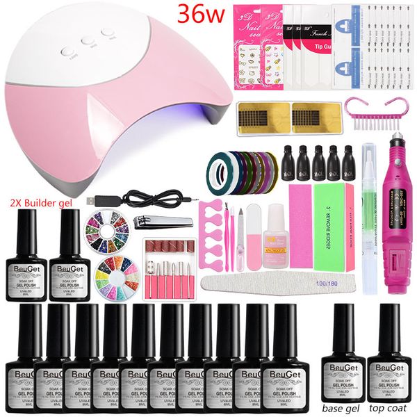 pedicure set 45w led uv with lamp electric dryer machine gel nail polish set manicure tools bits for nail art tools
pedicure set 45w led uv with lamp electric dryer machine gel nail polish set manicure tools bits for nail art tools