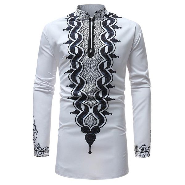 мужская осень зима роскошный африканский печати с длинным рукавом dashiki рубашка top блузка повседневный мягкие комфортные одежда мужская, White;black
мужская осень зима роскошный африканский печати с длинным рукавом dashiki рубашка top блузка повседневный мягкие комфортные одежда мужская, White;black