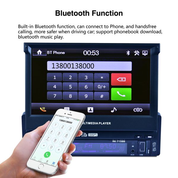 bluetooth decoders car mp3 aux adapter foldable touch screen hd dvd car radio remote control sd card stereo diy speaker module
bluetooth decoders car mp3 aux adapter foldable touch screen hd dvd car radio remote control sd card stereo diy speaker module