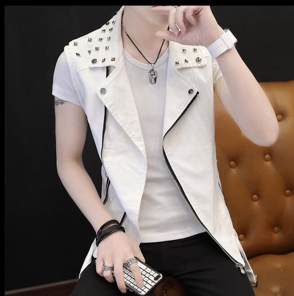 мужские молодежные джинсовые жилет заклепки slim fit жилет рукавов куртки mens vest вскользь плюс размер 3xl, Black;white
мужские молодежные джинсовые жилет заклепки slim fit жилет рукавов куртки mens vest вскользь плюс размер 3xl, Black;white