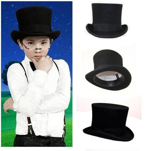 black child steampunk hat diy kids hat vintage boy girl traditional wool fedoras beaver, Yellow
black child steampunk hat diy kids hat vintage boy girl traditional wool fedoras beaver, Yellow