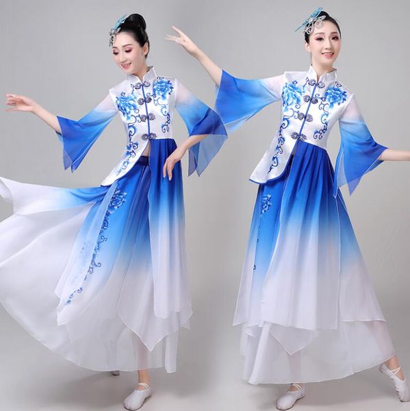 wholesale women blue white chinese folk dance costume fan veil yangko classical dance skirt adults 3xl, Black;red
wholesale women blue white chinese folk dance costume fan veil yangko classical dance skirt adults 3xl, Black;red