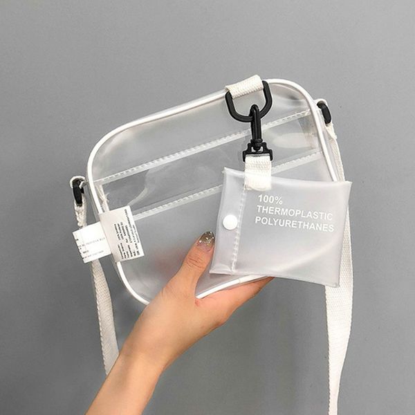 simple jelly women's messenger bags clear pvc wide strap shoulder bags for women waterproof small card bag ladies crossbody bag
simple jelly women's messenger bags clear pvc wide strap shoulder bags for women waterproof small card bag ladies crossbody bag
