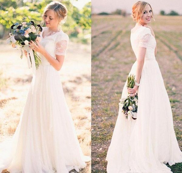 spring white boho wedding dresses 2019 a line chiffon bohemian beach country garden church formal bride bridal gowns custom made plus size
spring white boho wedding dresses 2019 a line chiffon bohemian beach country garden church formal bride bridal gowns custom made plus size