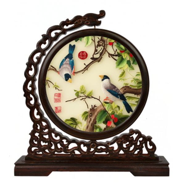 dhl living room decorations ornaments chinese table decor home accessories handwork silk embroidery patterns with wenge frame gifts
dhl living room decorations ornaments chinese table decor home accessories handwork silk embroidery patterns with wenge frame gifts