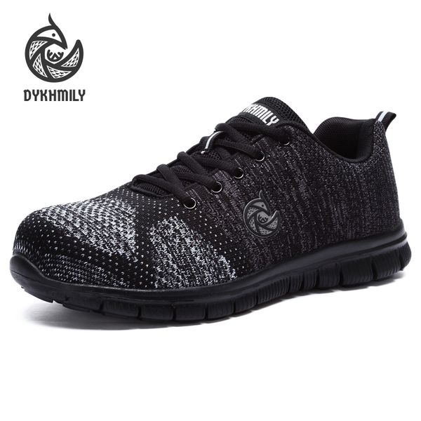 safety shoes men steel toe cap anti-smashing lightweight breathable safety sneaker reflective stripe fabric casual footwear, Black
safety shoes men steel toe cap anti-smashing lightweight breathable safety sneaker reflective stripe fabric casual footwear, Black