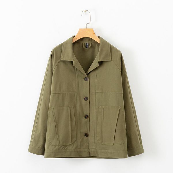 xd / 2407tt европа и америка уличная мода платье women сложите вниз воротник army green большой карманный куртка 2019, Black;brown
xd / 2407tt европа и америка уличная мода платье women сложите вниз воротник army green большой карманный куртка 2019, Black;brown