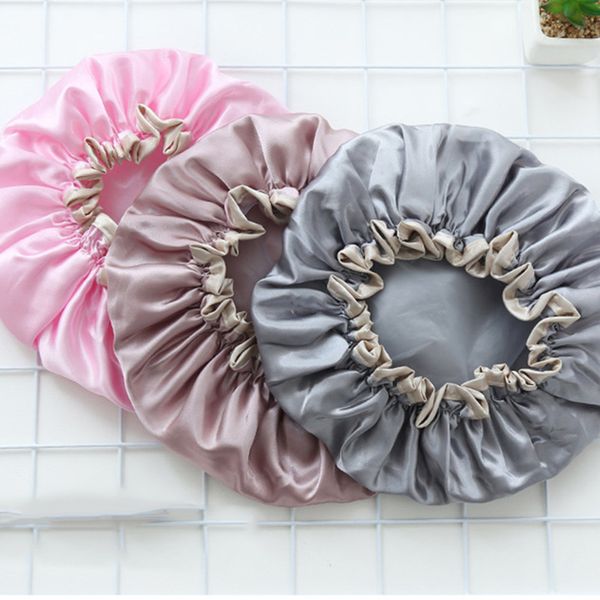 waterproof hair satin bonnet for sleeping shower cap silk bonnet bonnet femme women night sleep cap head cover wide elastic band
waterproof hair satin bonnet for sleeping shower cap silk bonnet bonnet femme women night sleep cap head cover wide elastic band