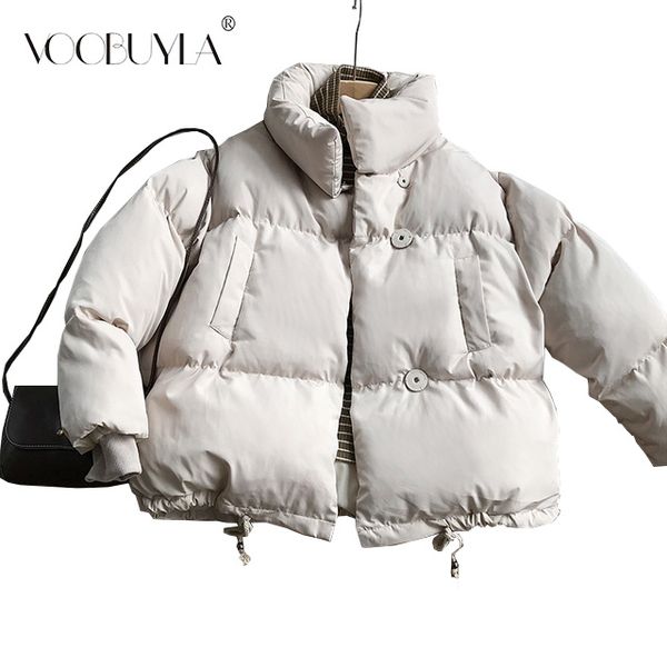 voobuyla thicken women parkas 2019 casual turtleneck loose down jacket female warm cotton padded winter coat woman short parka, Black
voobuyla thicken women parkas 2019 casual turtleneck loose down jacket female warm cotton padded winter coat woman short parka, Black