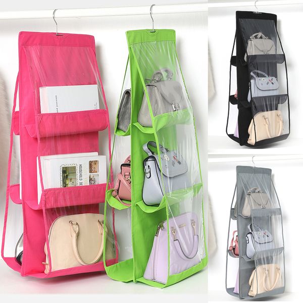 hanging storage bag 6 pocket purse handbag tote bag storage organizer hanger double sides hanging wardrobe closet
hanging storage bag 6 pocket purse handbag tote bag storage organizer hanger double sides hanging wardrobe closet