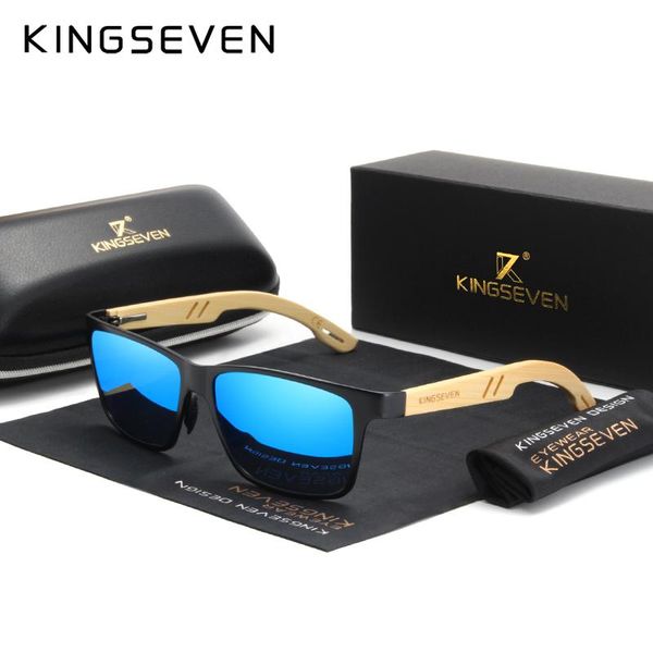 kingseven brand original design aluminum+bamboo natural wooden handmade sunglasses men polarized eyewear sun glasses for women wghqa
kingseven brand original design aluminum+bamboo natural wooden handmade sunglasses men polarized eyewear sun glasses for women wghqa