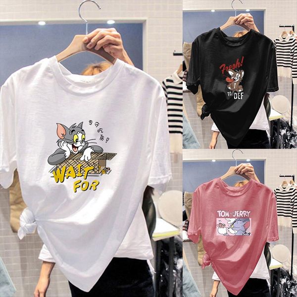 2020 summer es students pure short-sleeved t-shirt women loose large size cotton cloth clothing cotton cloth, White
2020 summer es students pure short-sleeved t-shirt women loose large size cotton cloth clothing cotton cloth, White