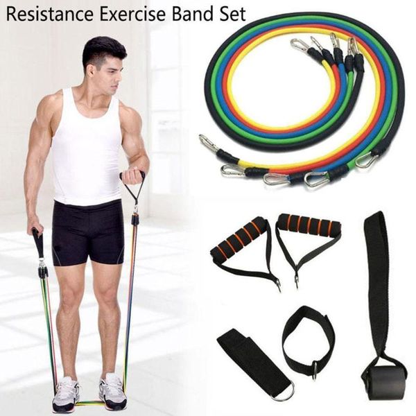 11pcs resistance exercise band yoga pilates abs fitness tube workout bands exercise at home keep body strong fitness pull rope
11pcs resistance exercise band yoga pilates abs fitness tube workout bands exercise at home keep body strong fitness pull rope