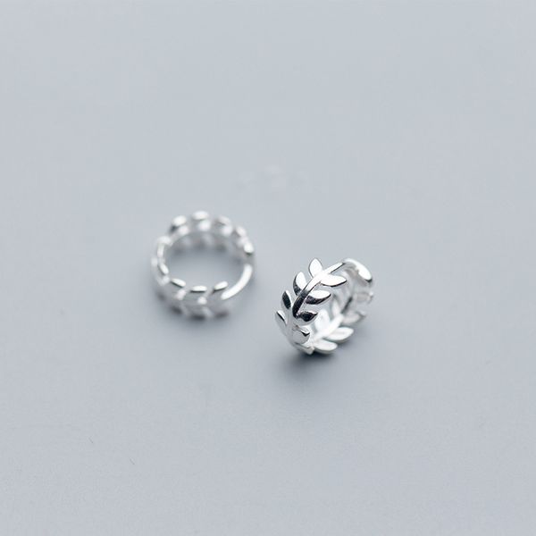 real 925 sterling plant leaf small hoop earring for women lady girls wedding charm fine jewelry (se310, Golden;silver
real 925 sterling plant leaf small hoop earring for women lady girls wedding charm fine jewelry (se310, Golden;silver