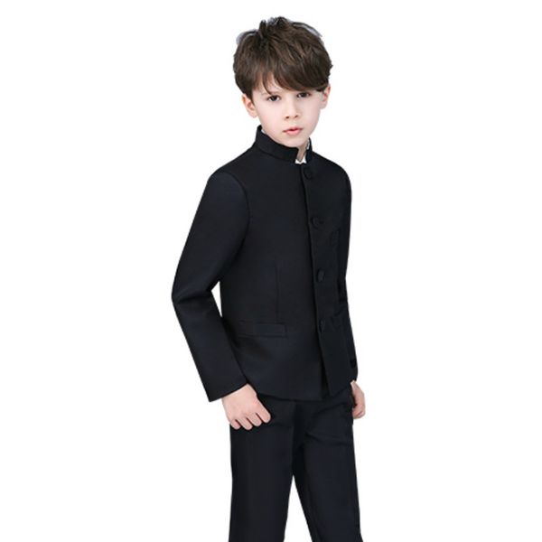 children suit boy republic of china may fourth movement literature tunic dress performance clothing chorus graduating students, White
children suit boy republic of china may fourth movement literature tunic dress performance clothing chorus graduating students, White