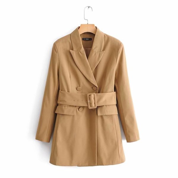 cotton streetwear half solid jacket feminino xq9-85-9009 european and american with suit jacket, Black;brown
cotton streetwear half solid jacket feminino xq9-85-9009 european and american with suit jacket, Black;brown