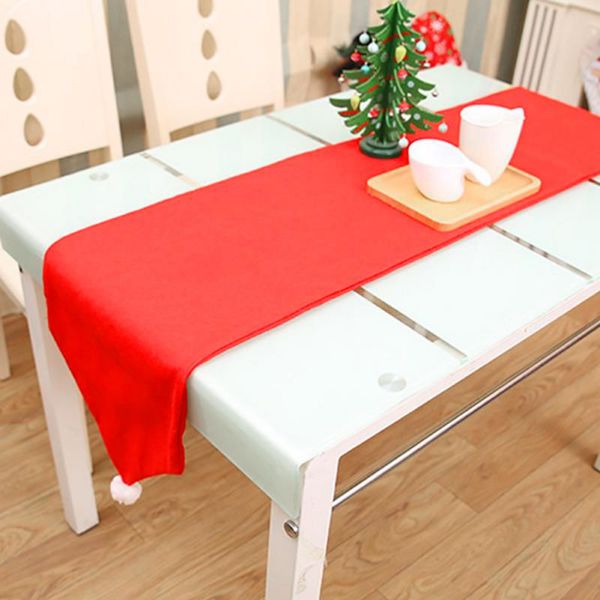 176x34cm christmas non-woven table flag table runner cloth xmas party dinner decor home l decoration
176x34cm christmas non-woven table flag table runner cloth xmas party dinner decor home l decoration