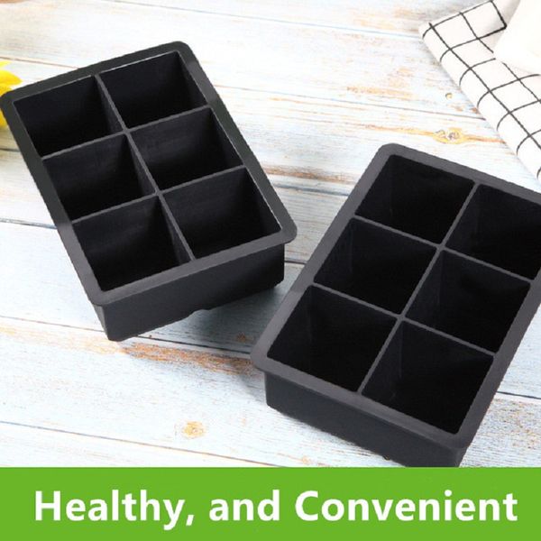 bpa free шесть отверстий black ice cube tray silicone ice square инструмент большой icy бал чайник для партии бар коктейли diy ice block пле
bpa free шесть отверстий black ice cube tray silicone ice square инструмент большой icy бал чайник для партии бар коктейли diy ice block пле