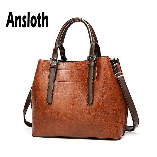 ansloth solid color handbags women pu leather handle bags portable shoulder bags lady big crossbody female tote hps644
ansloth solid color handbags women pu leather handle bags portable shoulder bags lady big crossbody female tote hps644