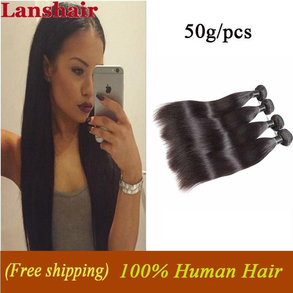 brazilian malaysian indian cambodian mongolian peruvian virgin human hair extensions 50g/pcs straight huge stocks human hair weaves 50g/pcs, Black
brazilian malaysian indian cambodian mongolian peruvian virgin human hair extensions 50g/pcs straight huge stocks human hair weaves 50g/pcs, Black