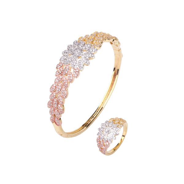 tengci luxury fashion classic multicolor bracelet ring copper zircon jewelry dubai bridal wedding gift b1098, Black
tengci luxury fashion classic multicolor bracelet ring copper zircon jewelry dubai bridal wedding gift b1098, Black