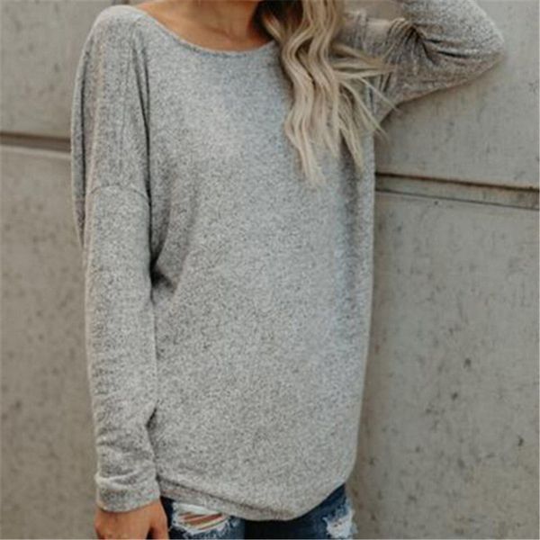 backless ladies womens blouses fashion women long sleeve twisted open back loose casual shirt blouse, White
backless ladies womens blouses fashion women long sleeve twisted open back loose casual shirt blouse, White
