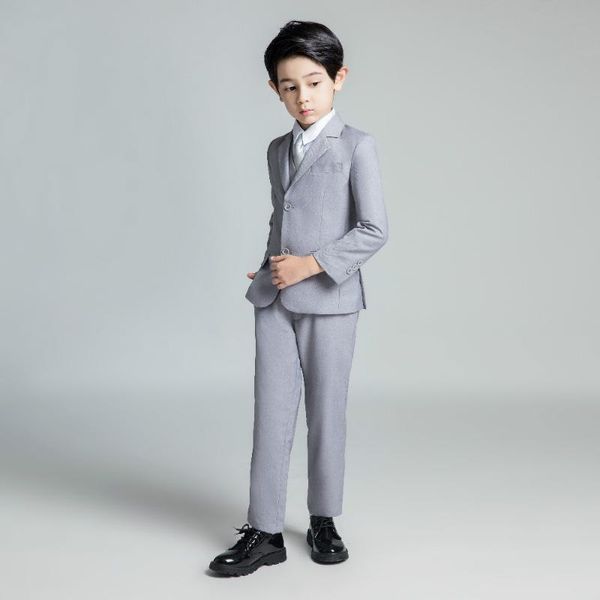 yuanlu 5pcs boys suits for wedding blazer jacket formal kids suits boys tuxedo classic gray, Black
yuanlu 5pcs boys suits for wedding blazer jacket formal kids suits boys tuxedo classic gray, Black