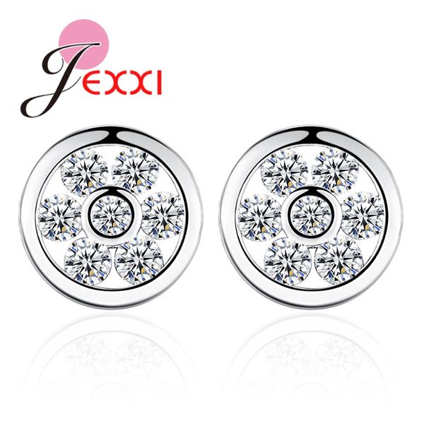 2 color new women stud earrings 925 sterling silver white purple cubic zirconia stone flower charm pin piercing jewelry, Golden;silver
2 color new women stud earrings 925 sterling silver white purple cubic zirconia stone flower charm pin piercing jewelry, Golden;silver