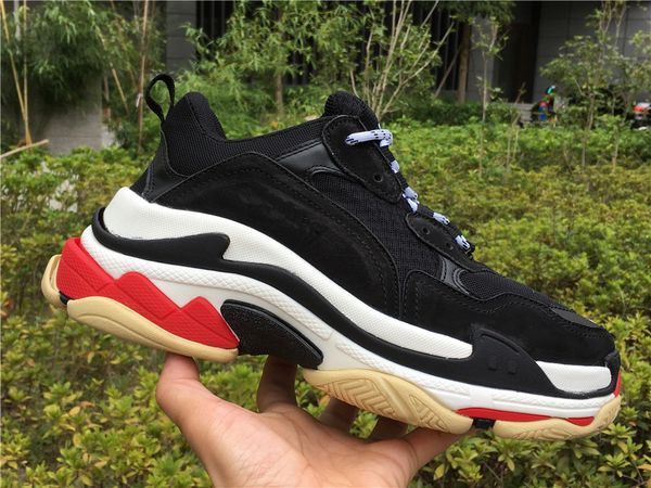 new triple s trainers men running shoes women training sports fashion black white red size 36-45
new triple s trainers men running shoes women training sports fashion black white red size 36-45