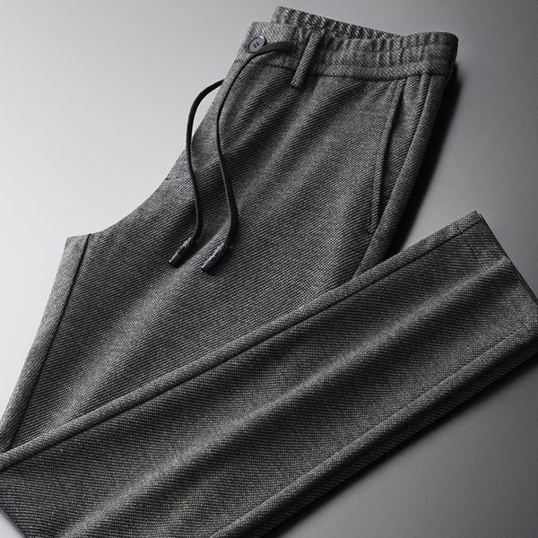new fashion mens pants luxury yarn dye twill fabrics casual mens trousers hight quality elastic waist slim fit man pants, Black
new fashion mens pants luxury yarn dye twill fabrics casual mens trousers hight quality elastic waist slim fit man pants, Black