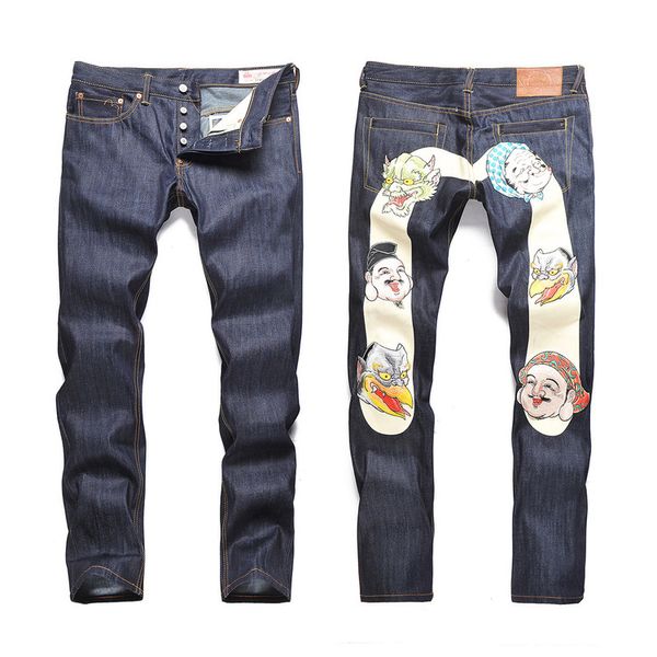 2019 new fashion casual mens jeans printing youth luxury straight men's trend mens designer jeans size 28-40 e8, Blue
2019 new fashion casual mens jeans printing youth luxury straight men's trend mens designer jeans size 28-40 e8, Blue