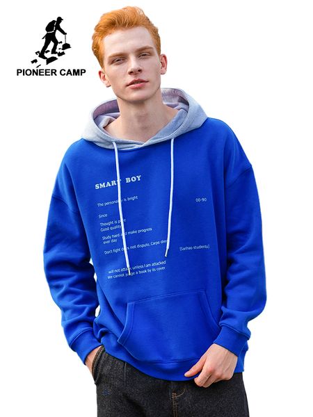 pioneer camp autumn men's hoodies trend letter print casual hooded blue100 % cotton sweatshirt coats male awy902327, Black
pioneer camp autumn men's hoodies trend letter print casual hooded blue100 % cotton sweatshirt coats male awy902327, Black