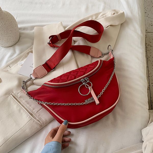 original design 2020 new fashion chain shoulder messenger bag simple joker handbag chest bag
original design 2020 new fashion chain shoulder messenger bag simple joker handbag chest bag