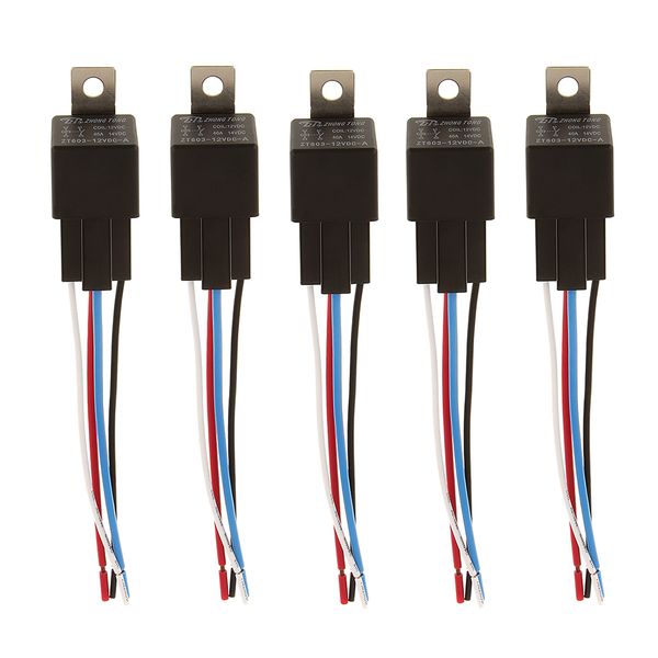 5x zt603-12v-a-t car motor heavy duty relay 4pin fuse on/off spst socket
5x zt603-12v-a-t car motor heavy duty relay 4pin fuse on/off spst socket