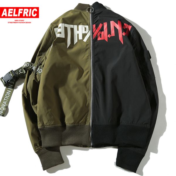 aelfric full zipper casual jackets coats men fashion outwear 2018 color block baseball jacket hip hop harajuku streetwear qa11, Black;brown
aelfric full zipper casual jackets coats men fashion outwear 2018 color block baseball jacket hip hop harajuku streetwear qa11, Black;brown