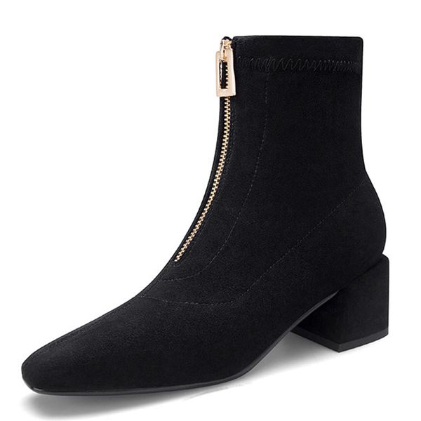 2020 spring flock zipper women ankle boots sock boots 5cm square heels black female booties botas mujer size 34-39 11815ajs3226
2020 spring flock zipper women ankle boots sock boots 5cm square heels black female booties botas mujer size 34-39 11815ajs3226
