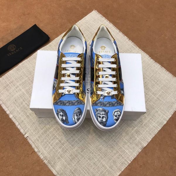 classic style luxury men's casual shoes fashion brand design men's shoes three platform classic retro medusa pattern gold trim jtf, Black
classic style luxury men's casual shoes fashion brand design men's shoes three platform classic retro medusa pattern gold trim jtf, Black