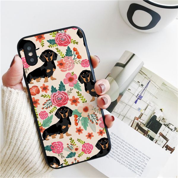 capa luxury dachshund dog flower cover for iphone 11 pro xs max xr case for iphone 8 7 6s plus 5s se case soft silicone cover.
capa luxury dachshund dog flower cover for iphone 11 pro xs max xr case for iphone 8 7 6s plus 5s se case soft silicone cover.