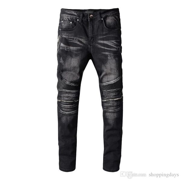 designer mens jeans distressed ripped biker slim fit motorcycle biker with zipper denim for men hip hop pink patches black skinny jeans, Blue
designer mens jeans distressed ripped biker slim fit motorcycle biker with zipper denim for men hip hop pink patches black skinny jeans, Blue