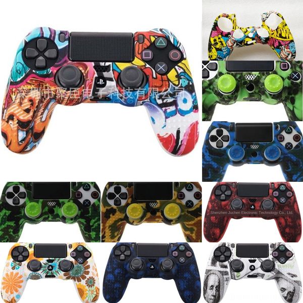 7kvf3 studded anti-slip silicone rubber cover skin case for sony playstation slim ps4 controller pro 4 ds4 with 2 caps
7kvf3 studded anti-slip silicone rubber cover skin case for sony playstation slim ps4 controller pro 4 ds4 with 2 caps
