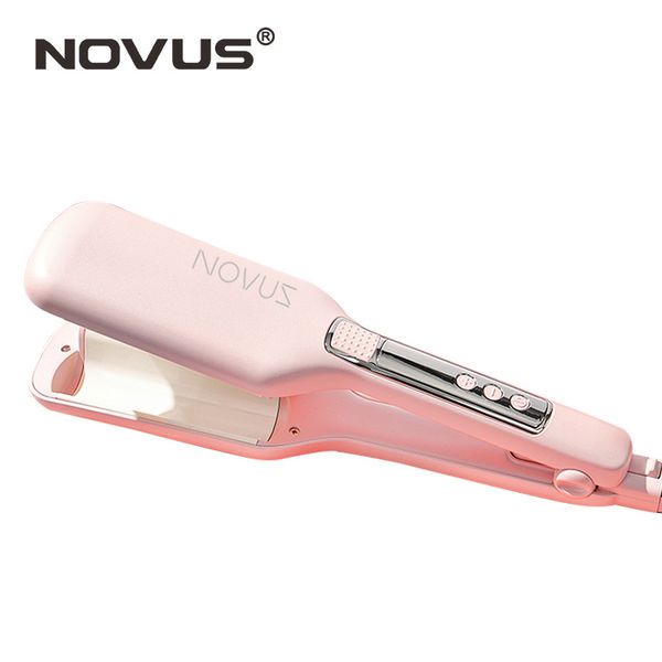 novus 28mm big wave curling iron ceramic hair curler deep wavy curler egg rolls led display 2 barrels hair styler tools
novus 28mm big wave curling iron ceramic hair curler deep wavy curler egg rolls led display 2 barrels hair styler tools