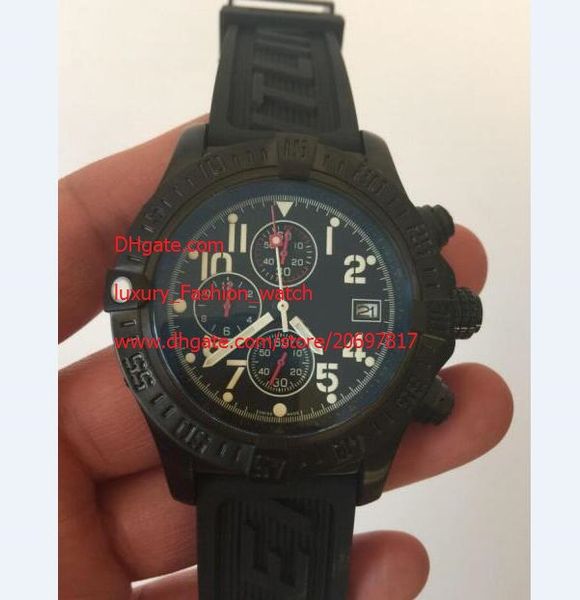 factory supplier luxury wristwatches 44mm quartz chronograph black dial stainless steel mens watch watches rubber strap bands, Slivery;brown
factory supplier luxury wristwatches 44mm quartz chronograph black dial stainless steel mens watch watches rubber strap bands, Slivery;brown
