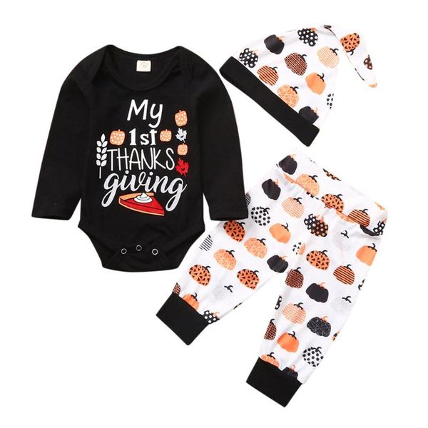 arloneet new year fashion infant newborn baby boys thanksgiving day pumpkin romper pants hat set outfits baby clothes for girl, White
arloneet new year fashion infant newborn baby boys thanksgiving day pumpkin romper pants hat set outfits baby clothes for girl, White