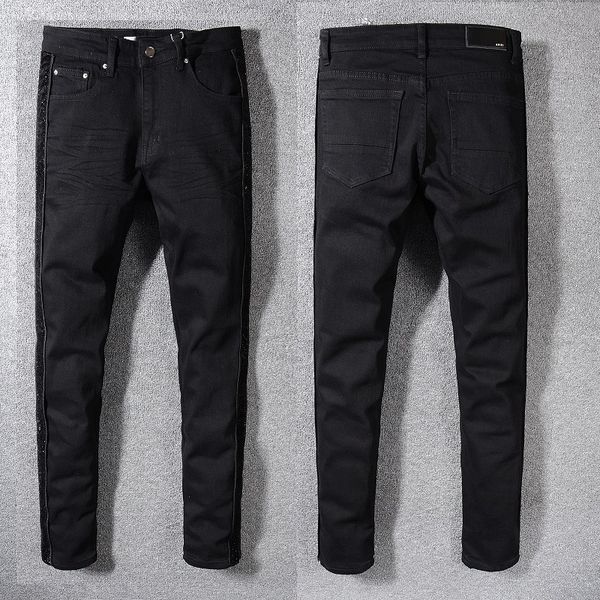 ami skinny mens designer jeans distressed skim pants slim denim man black motorcycle biker jeans, Blue
ami skinny mens designer jeans distressed skim pants slim denim man black motorcycle biker jeans, Blue