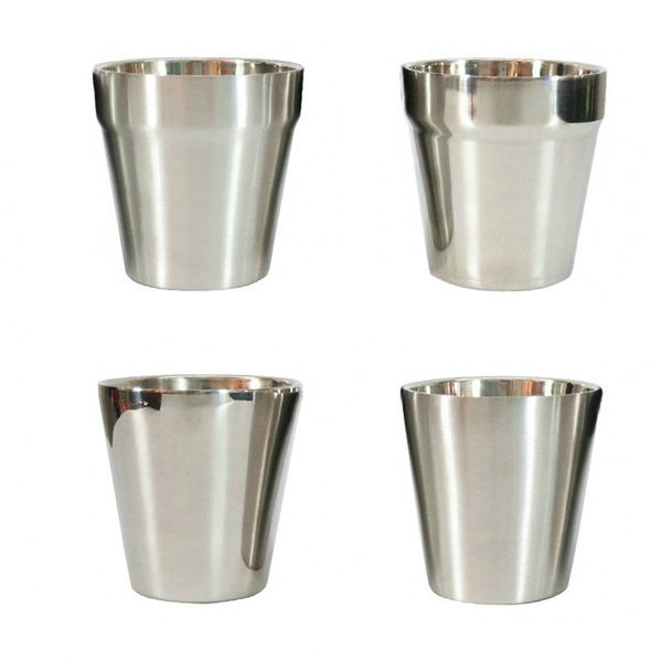 190ml double layer beer mugs wine cup stainless steel coffee cups tea milk mugs party bar tools
190ml double layer beer mugs wine cup stainless steel coffee cups tea milk mugs party bar tools
